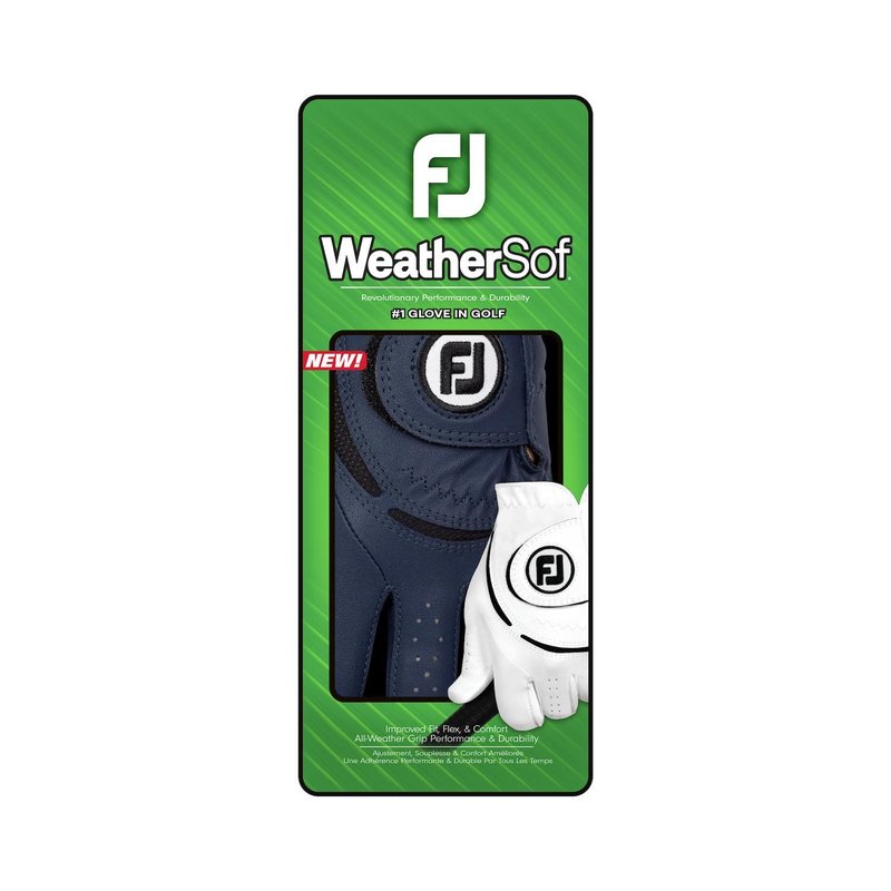 FootJoy WeatherSof gant de golf femme, bleu marine