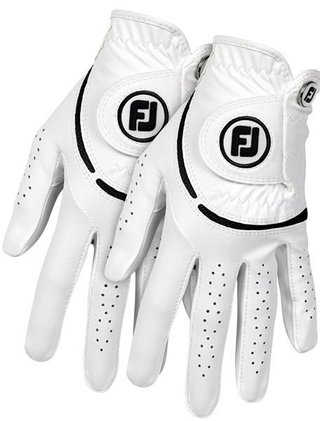 FootJoy WeatherSof gants de golf femme (lot de 2), blanc/noir