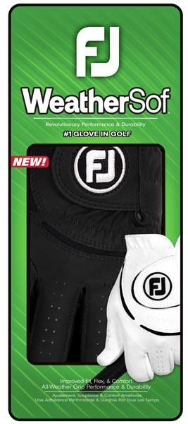 FootJoy WeatherSof gant de golf homme, noir