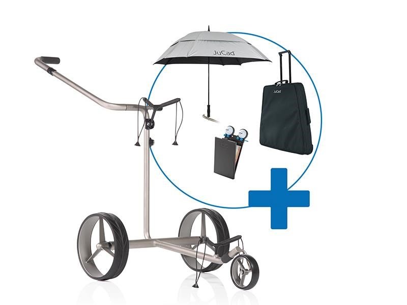 JuCad Drive S 2.0 chariot électrique, stříbrná