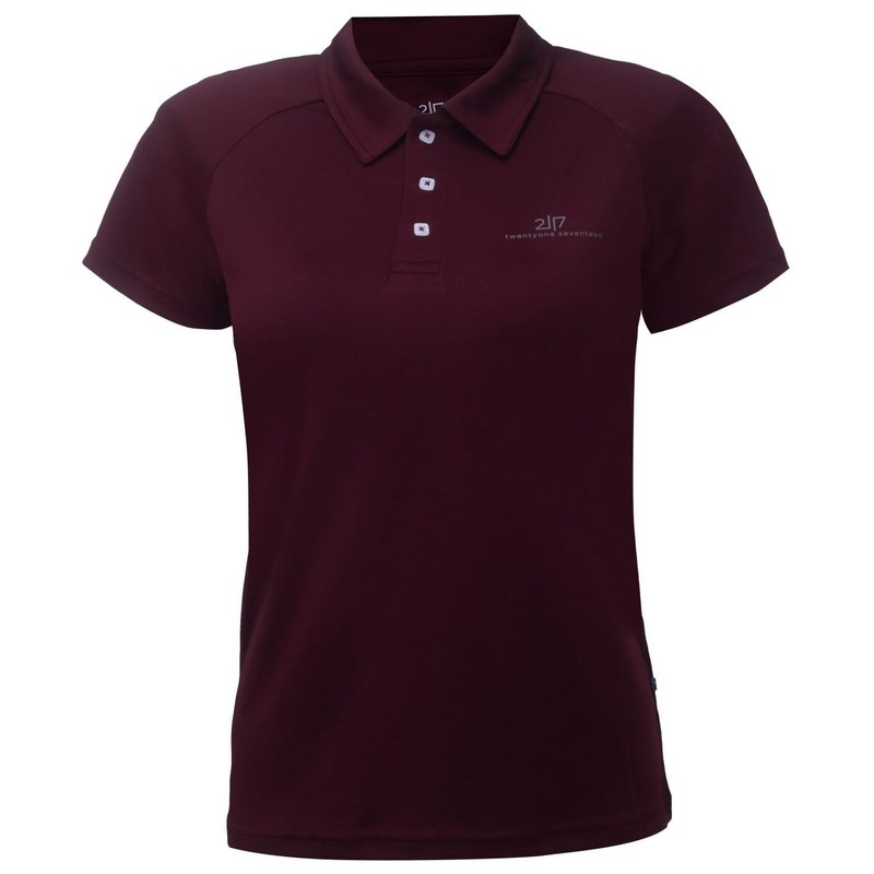 2117 of Sweden Fröseke polo femme, dark plum