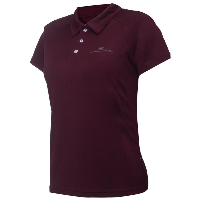 2117 of Sweden Fröseke polo femme, dark plum