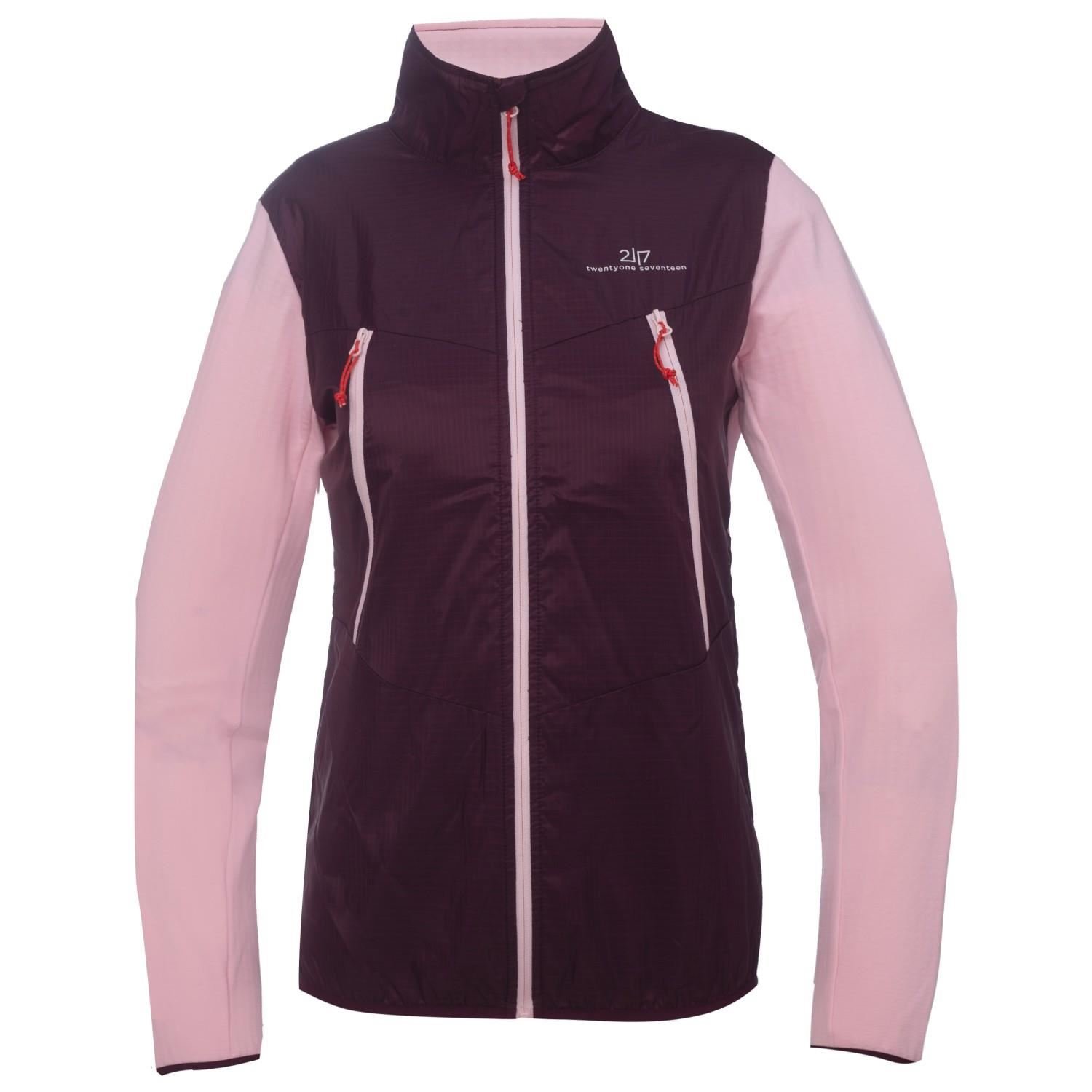2117 of Sweden Klinta veste hybride femme, dark plum