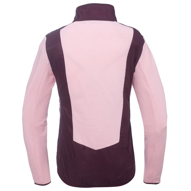 2117 of Sweden Klinta veste hybride femme, dark plum