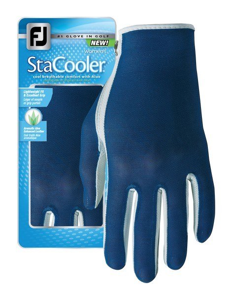 FootJoy StaCooler Assorted gant de golf femme, bleu marine