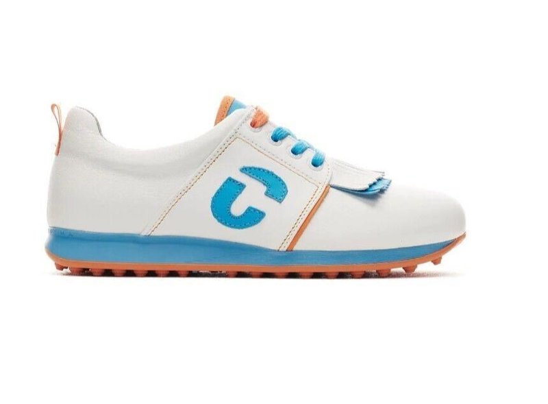 Duca Del Cosma Westcliff chaussures de golf femme, blanches