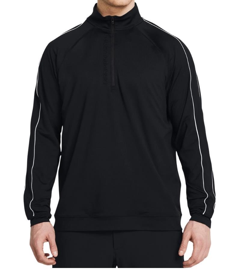 Under Armour Storm Midlayer 1/2 Zip sweat homme, noir/blanc