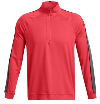 Under Armour Storm Midlayer 1/2 Zip sweat homme, red slstice/castelrock