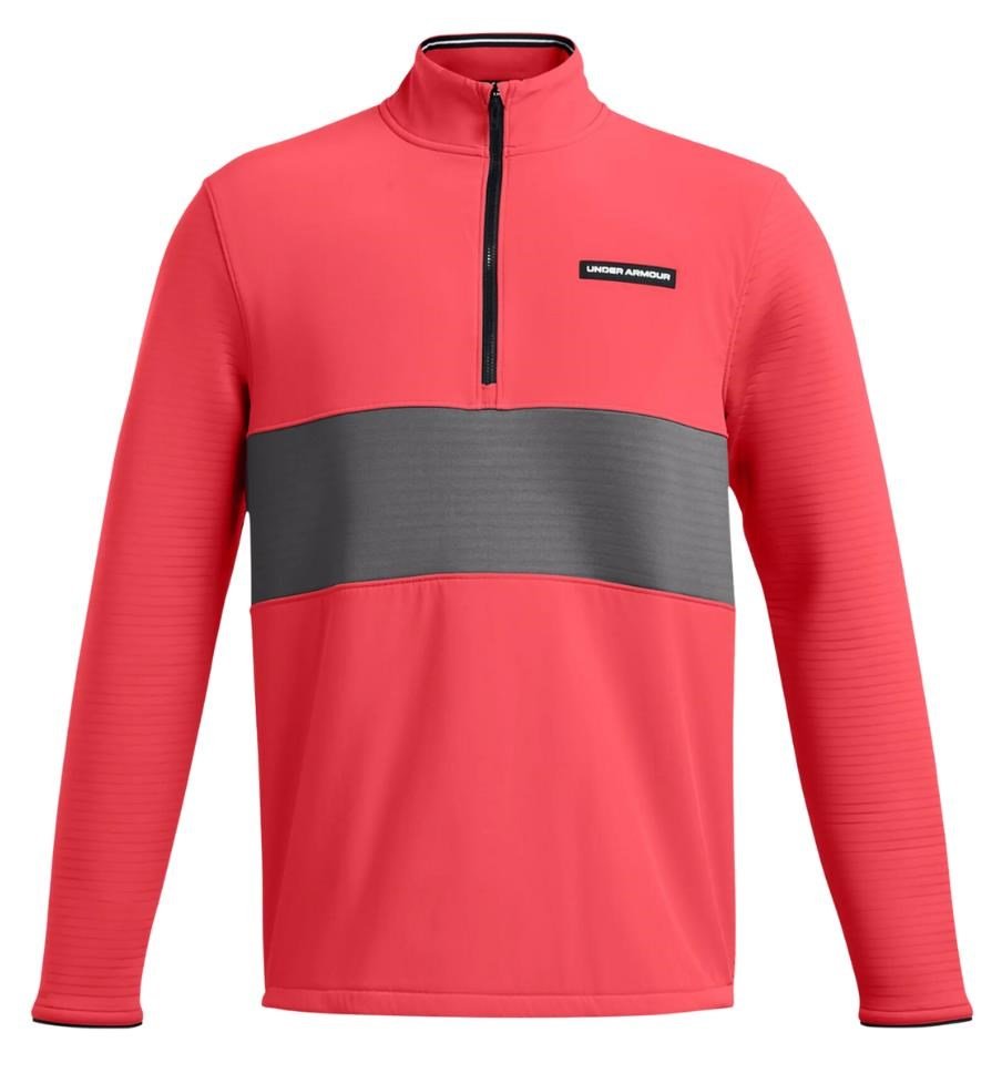 Under Armour Storm Daytona HZ sweatshirt homme, red solstice/castelrock