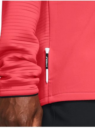 Under Armour Storm Daytona HZ sweatshirt homme, red solstice/castelrock
