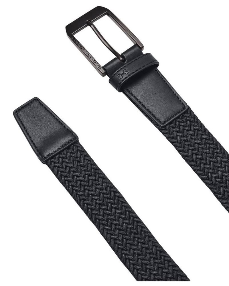Under Armour Braided ceinture homme, noire