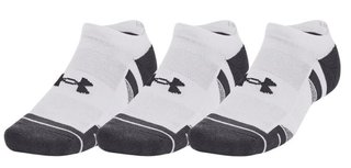 Under Armour Performance Tech chaussettes unisexe (3 paires), blanc/gris