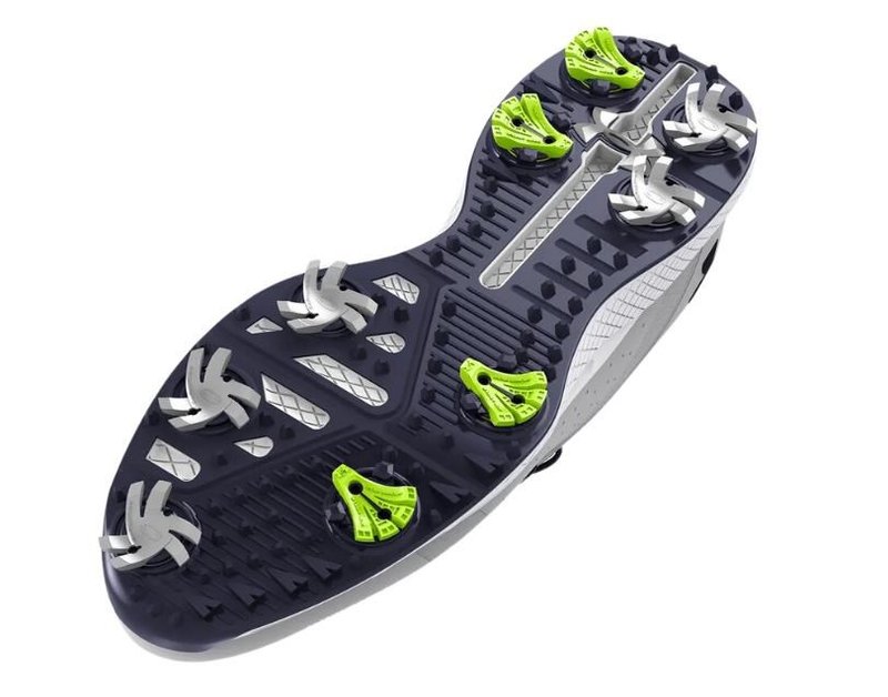 Under Armour Charged Draw 2 chaussures de golf homme, grises