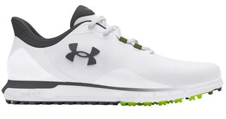 Under Armour Drive Fade SL chaussures de golf homme, blanc/gris titan