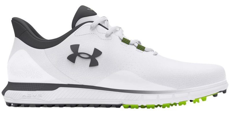 Under Armour Drive Fade SL chaussures de golf homme, blanc/gris titan