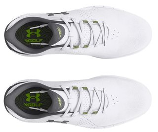 Under Armour Drive Fade SL chaussures de golf homme, blanc/gris titan
