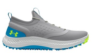Under Armour GS Charged Phantom SL chaussures de golf junior, mod gray/capri