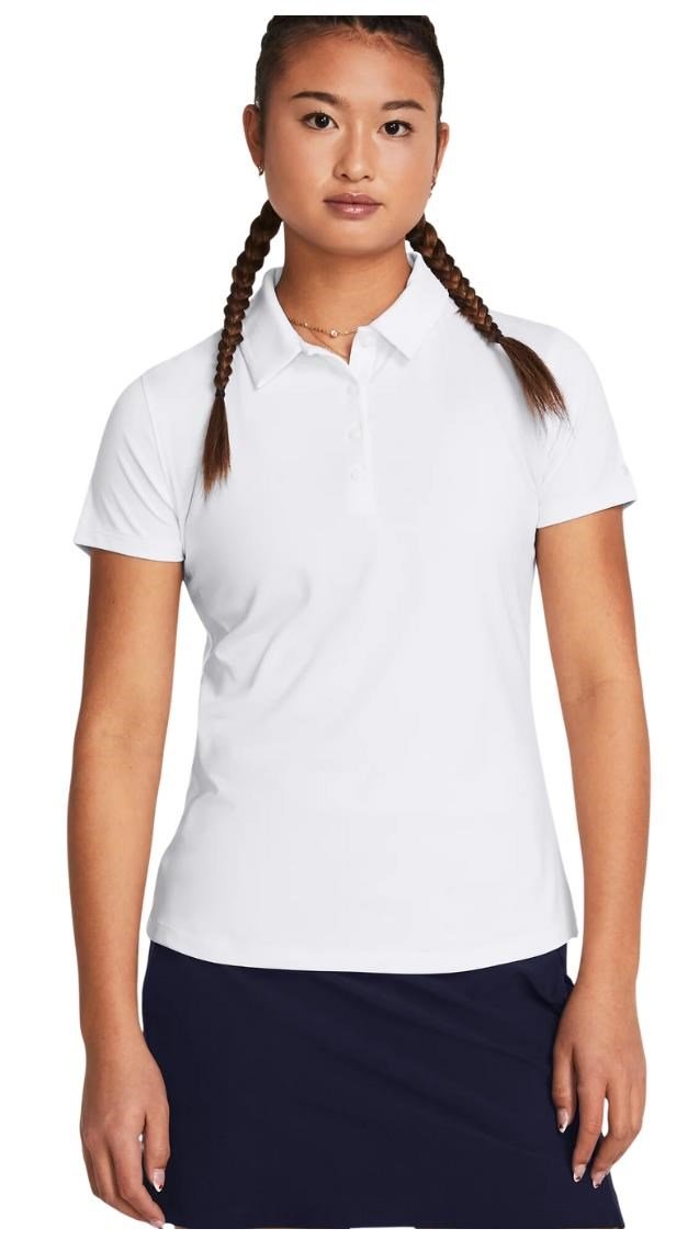 Under Armour Playoff polo femme, blanc