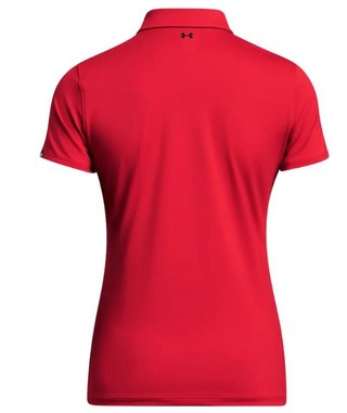 Under Armour T2G polo femme, rouge