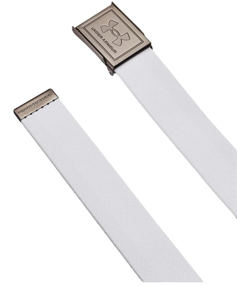Under Armour Stretch Webbing ceinture homme, blanc