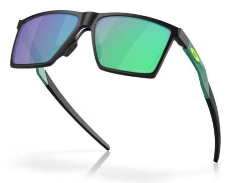Oakley Futurity Sun lunettes de soleil, Prizm Jade Lenses/Satin Black Frame