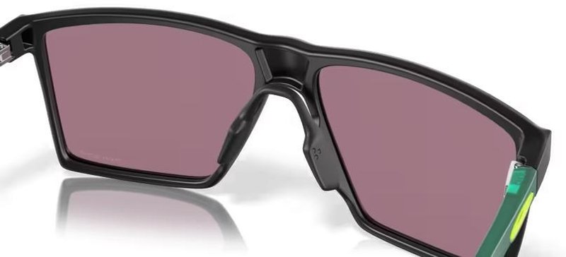 Oakley Futurity Sun lunettes de soleil, Prizm Jade Lenses/Satin Black Frame