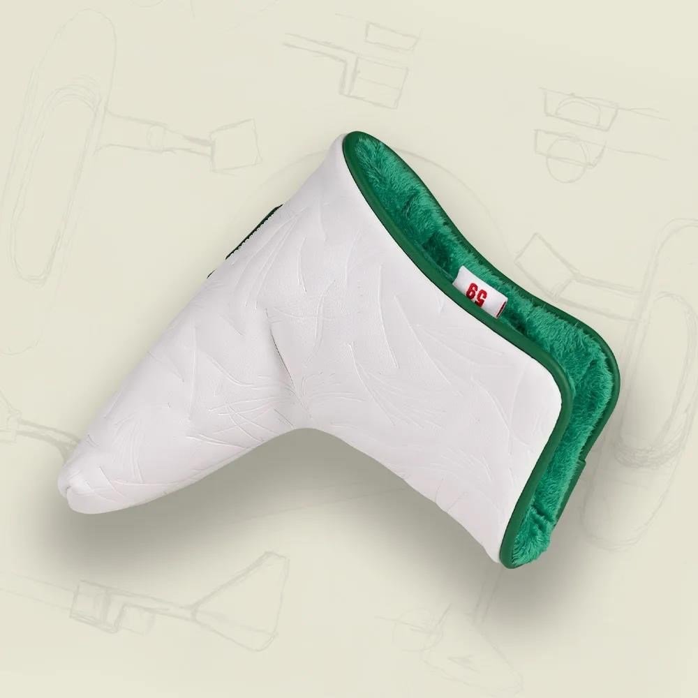 PING Golf Ping Looper Blade Putter Headcover, blanc/vert