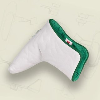 PING Golf Ping Looper Blade Putter Headcover, blanc/vert