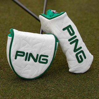 PING Golf Ping Looper Blade Putter Headcover, blanc/vert