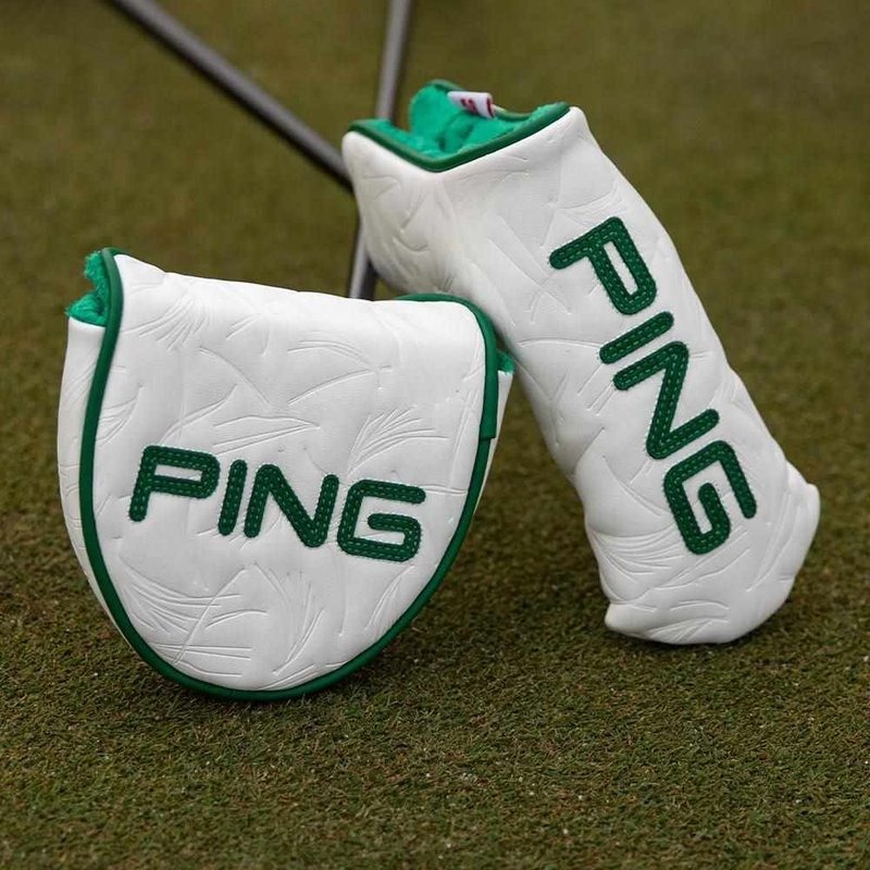 PING Golf Ping Looper Blade Putter Headcover, blanc/vert