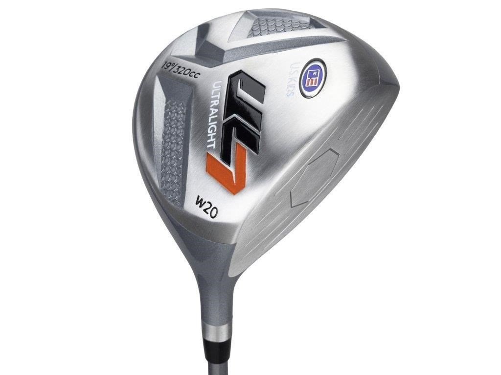 U.S. Kids Golf UL7-51 (130cm) 5-Club junior set de golf + stand bag, noir/orange