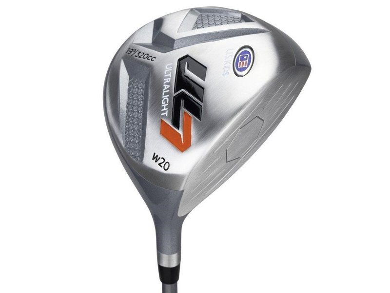 U.S. Kids Golf UL7-51 (130cm) 5-Club junior set de golf + stand bag, noir/orange