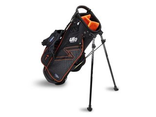 U.S. Kids Golf UL7-51 (130cm) 5-Club junior set de golf + stand bag, noir/orange