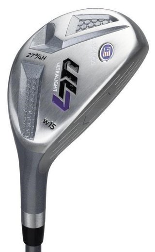 U.S. Kids Golf UL7-54 (137cm) W15 5-Club junior set de golf + stand bag, noir/violet