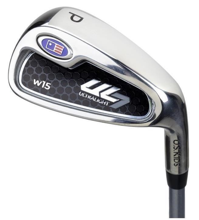 U.S. Kids Golf UL7-54 (137cm) W15 5-Club junior set de golf + stand bag, noir/violet