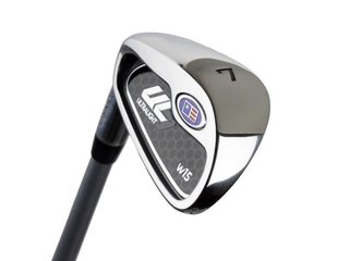 U.S. Kids Golf UL7-54 (137cm) W15 5-Club junior set de golf + stand bag, noir/violet