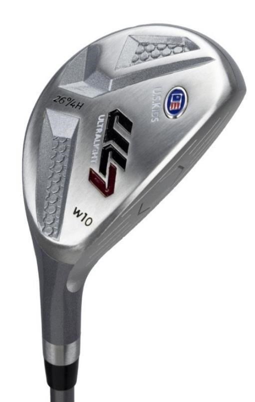 U.S. Kids Golf UL7-60 (152cm) W10 5-Club junior set de golf + stand bag, noir/bordeaux