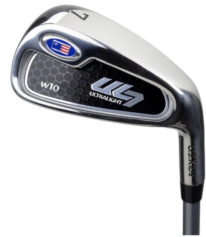 U.S. Kids Golf UL7-60 (152cm) W10 5-Club junior set de golf + stand bag, noir/bordeaux