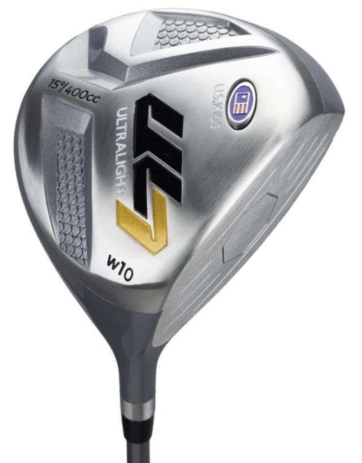 U.S. Kids Golf UL7-63 (160cm) W10 set de golf junior, graphite, + stand bag, noir/or