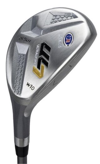 U.S. Kids Golf UL7-63 (160cm) W10 set de golf junior, graphite, + stand bag, noir/or