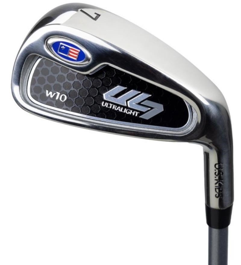 U.S. Kids Golf UL7-63 (160cm) W10 set de golf junior, graphite, + stand bag, noir/or