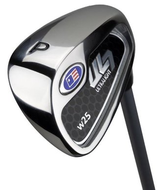 U.S. Kids Golf UL7-42 (107cm) W25 4-Club junior set de golf + stand bag, blanc/rose