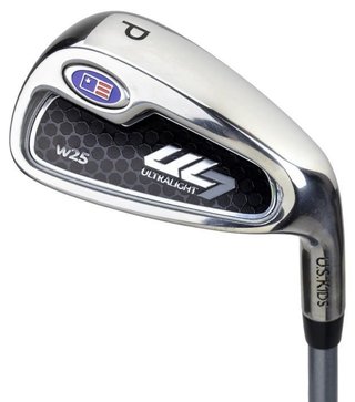U.S. Kids Golf UL7-45 (114cm) W25 4-Club junior set de golf + stand bag, noir/bleu