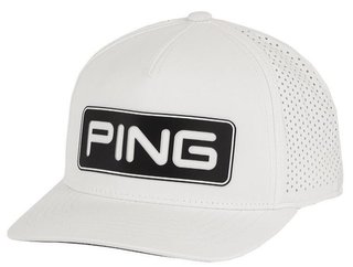 PING Tour Vented Delta casquette homme, blanche