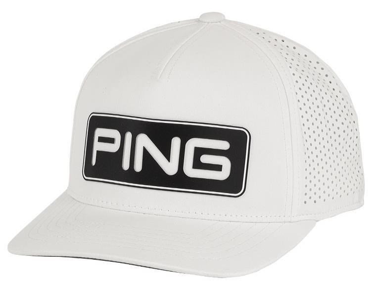 PING Tour Vented Delta casquette homme, blanche