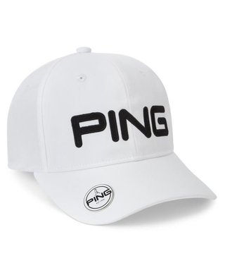 PING Ball Marker casquette homme, blanc - 3 PACK