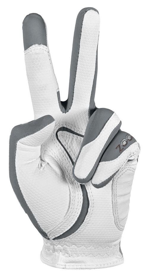 Zoom Zoom Weather gant de golf homme, blanc/argent