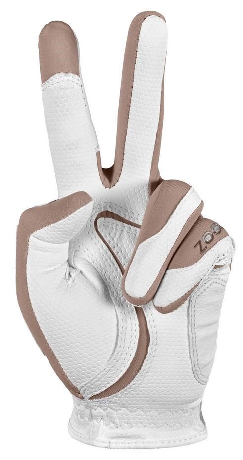 Zoom Zoom Weather gant de golf femme, blanc/beige