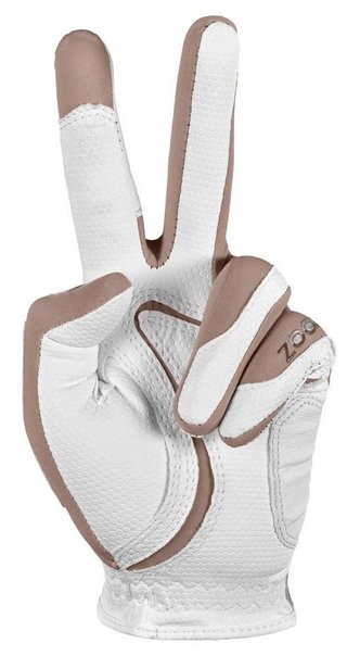 Zoom Zoom Weather gant de golf femme, blanc/beige