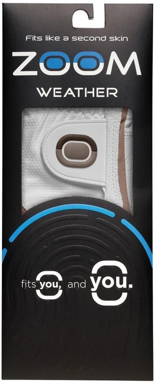 Zoom Zoom Weather gant de golf femme, blanc/beige